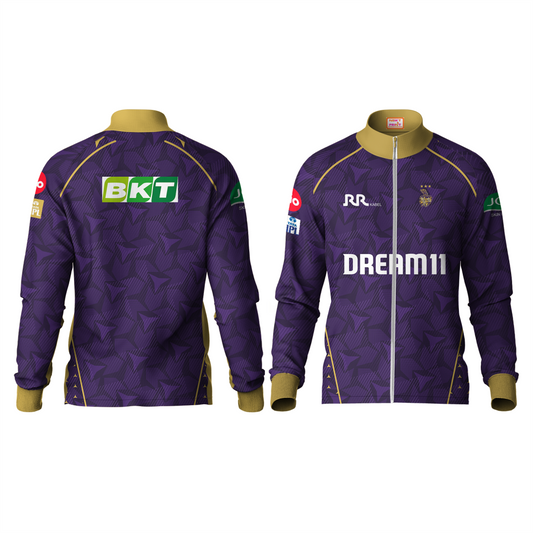 Next Print Ipl Kolkata Knight Riders Printed Jacket.