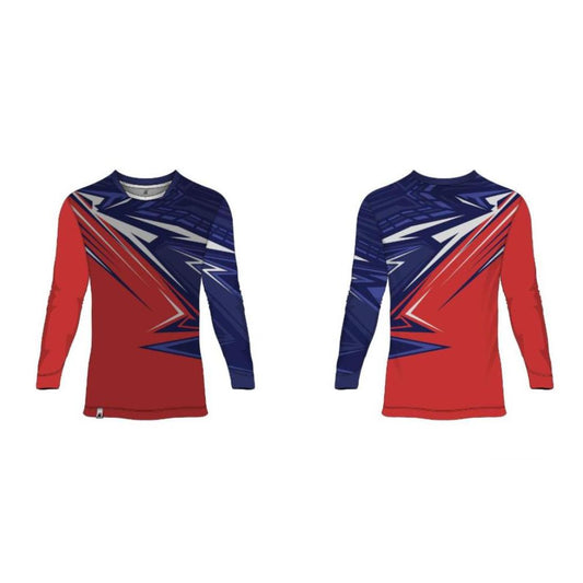 NextPrint Customised Round Neck Full Sleeves Jersey - 1017