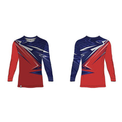 NextPrint Customised Round Neck Full Sleeves Jersey - 1017