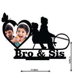 Best Brother & Sistre Stand Frame