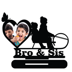 Best Brother & Sistre Stand Frame