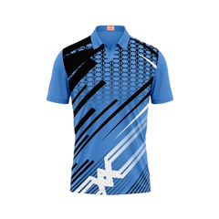Next Print Customized Polo Neck Skyblue Jersey Design 10