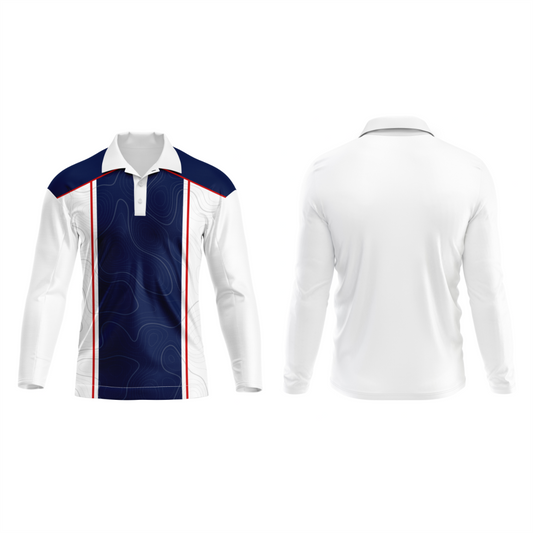 Next Print Polo Neck White Customized Jersey NP00001A225