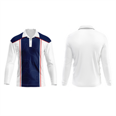 Next Print Polo Neck White Customized Jersey NP00001A225