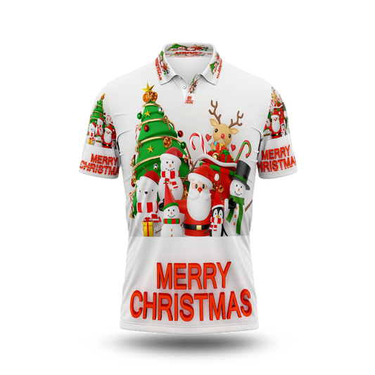 Merry Christmas Printed T-Shirt.