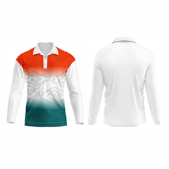 Next Print Polo Neck White Customized Jersey NP00001A275