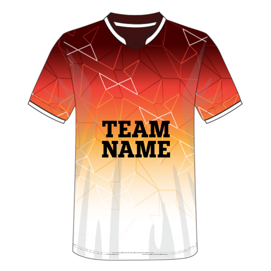 All Over Printed Customized Sublimation T-Shirt Unisex Sports Jersey Player Name & Number, Team Name And Logo. 1164674359