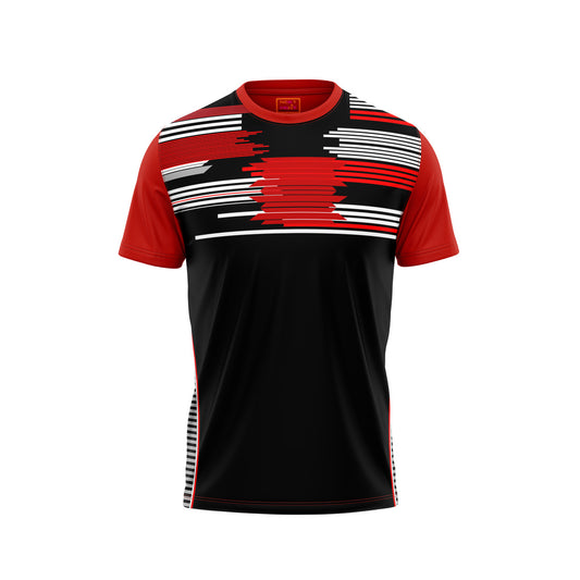 Red Round Neck Half Sleeve Tshirt NextprintrC1224