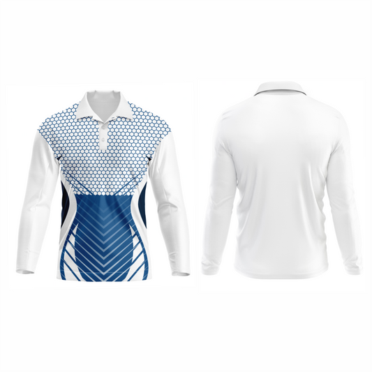 Next Print Polo Neck White Customized Jersey NP00001A272