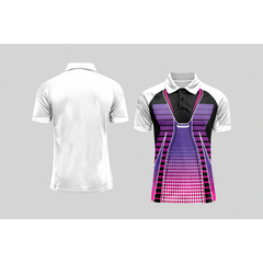 Next Print Cricket Polo Half White Customized Jersey NPCWH00A118