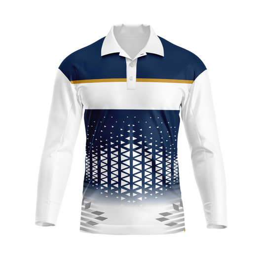 Next Print Polo Neck White Customized Jersey NP00001A11
