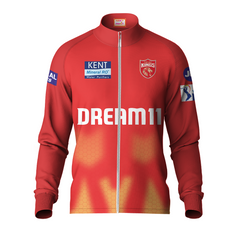 Next Print Customised Ipl Punjab Kings Printed Jersey Jacket