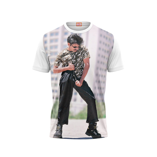 Nextprint Pawan Kalyan dance printed tshirt