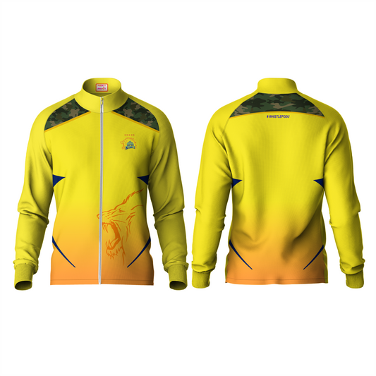 Next Print Customised Ipl Chennai Super Kings Printed Jacket