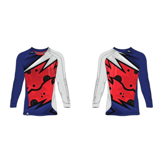 NextPrint Customised Round Neck Full Sleeves Jersey - 1225