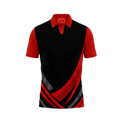 Red Polo Neck Half Sleeve T Shirt NextprintrC131