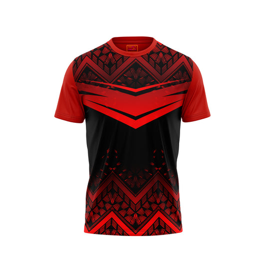 Red Round Neck Half Sleeve Tshirt NextprintrC150