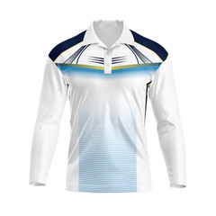 Next Print Polo Neck White Customized Jersey NP00001A127