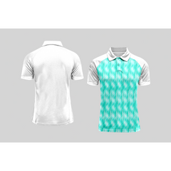 Next Print Cricket Polo Half White Customized Jersey NPCWH00A127