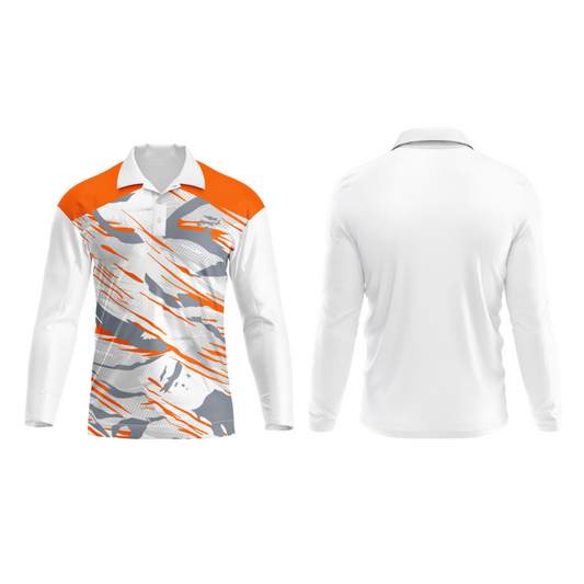 Next Print Polo Neck White Customized Jersey NP00001A260