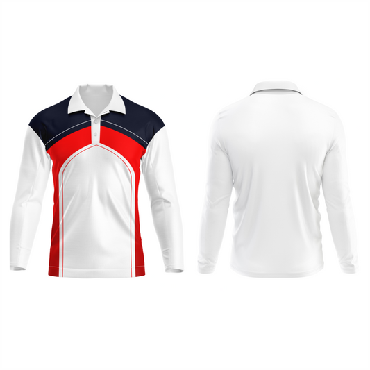 Next Print Polo Neck White Customized Jersey NP00001A259