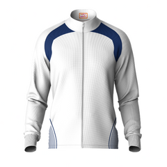 Next Print Printed White Jacket.