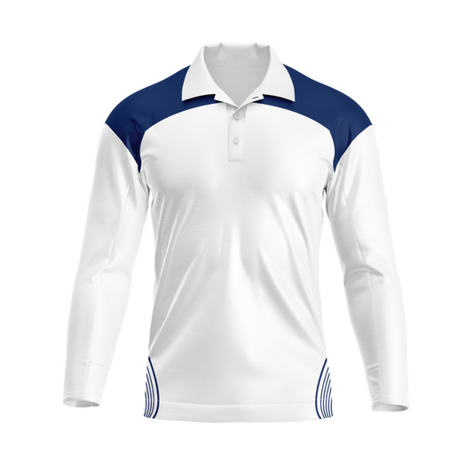 Next Print Polo Neck White Customized Jersey NP00001A12