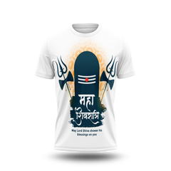 Shivaratri Photo Printed Tshirt