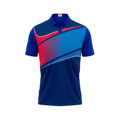 Next Print Customised Polo Neck Royalblue Jersey NPTS53