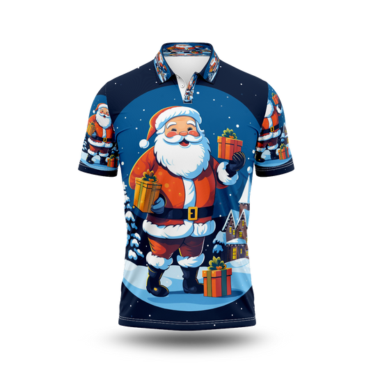 Santa Printed T-Shirt.