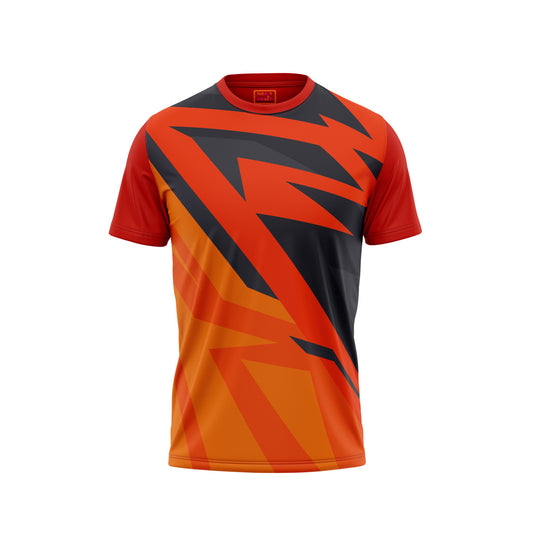 Red Round Neck Half Sleeve Tshirt NextprintrC195