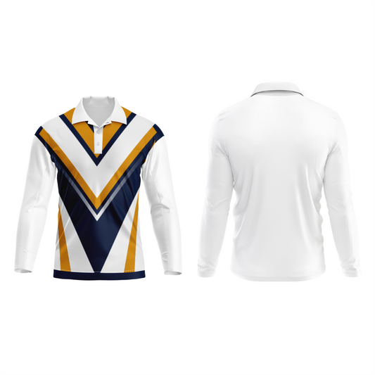 Next Print Polo Neck White Customized Jersey NP00001A257