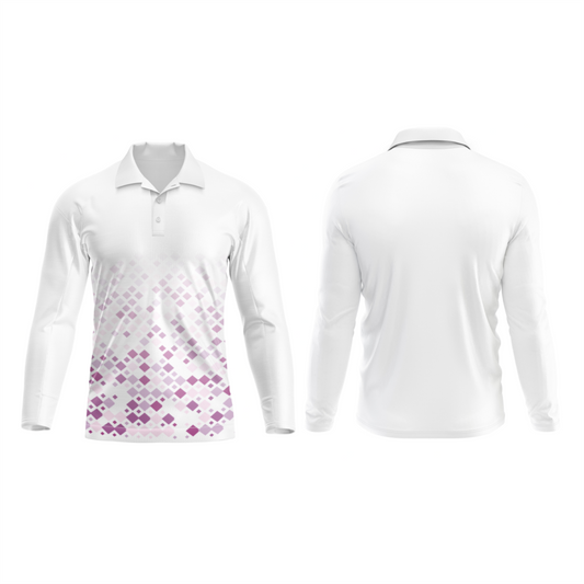 Next Print Polo Neck White Customized Jersey NP00001A256