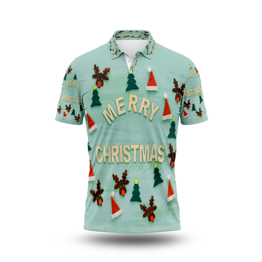 Merry Christmas Printed T-Shirt.