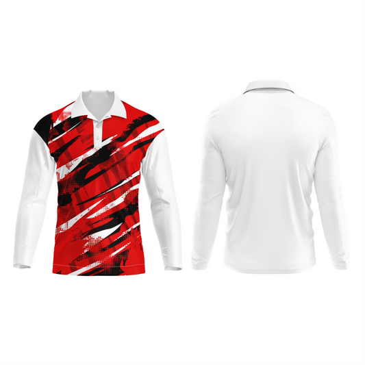 Next Print Polo Neck White Customized Jersey NP00001A247