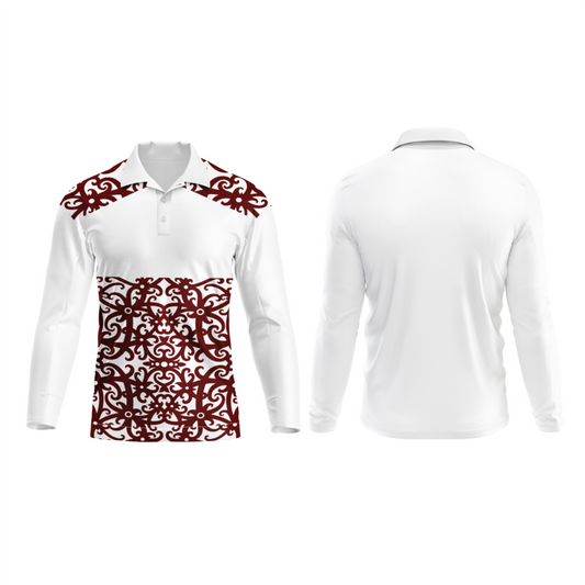 Next Print Polo Neck White Customized Jersey NP00001A246