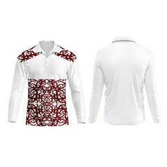 Next Print Polo Neck White Customized Jersey NP00001A246