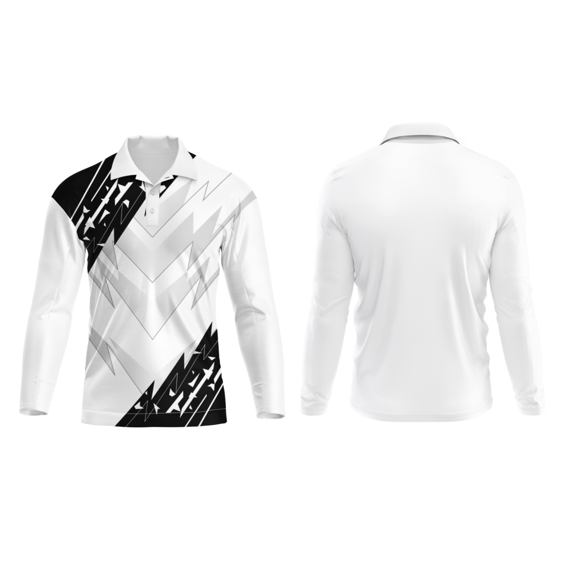 Next Print Polo Neck White Customized Jersey NP00001A245