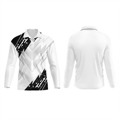 Next Print Polo Neck White Customized Jersey NP00001A245