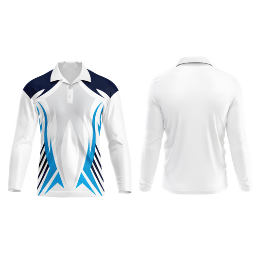 Next Print Polo Neck White Customized Jersey NP00001A244