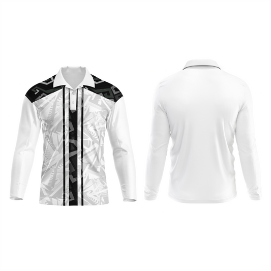 Next Print Polo Neck White Customized Jersey NP00001A242