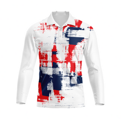 Next Print Polo Neck White Customized Jersey NP00001A134