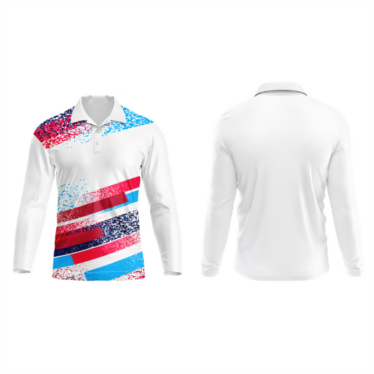 Next Print Polo Neck White Customized Jersey NP00001A254