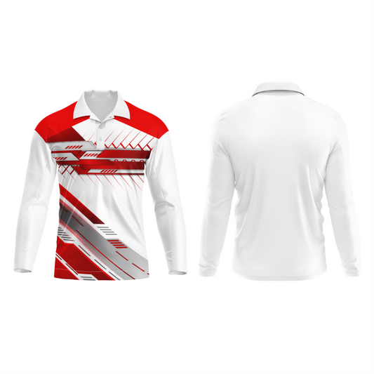 Next Print Polo Neck White Customized Jersey NP00001A238