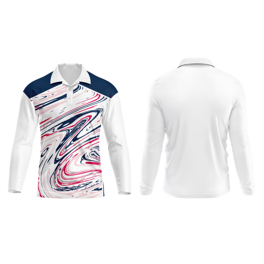 Next Print Polo Neck White Customized Jersey NP00001A236