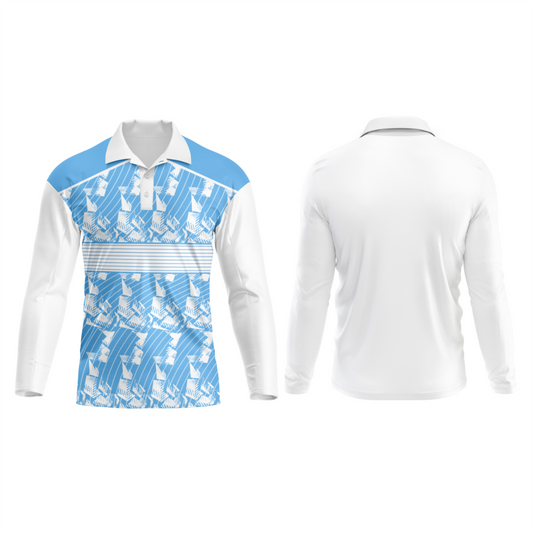 Next Print Polo Neck White Customized Jersey NP00001A235