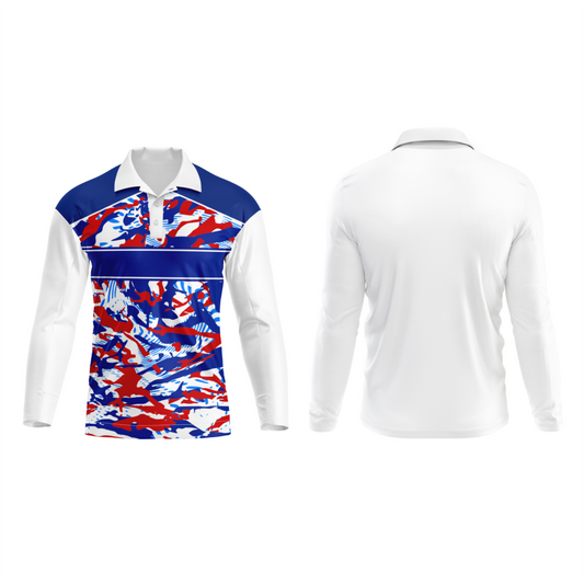 Next Print Polo Neck White Customized Jersey NP00001A232