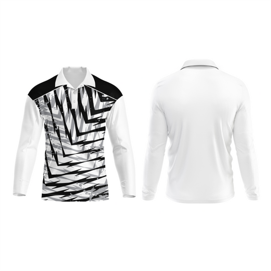 Next Print Polo Neck White Customized Jersey NP00001A230