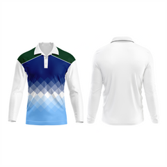 Next Print Polo Neck White Customized Jersey NP00001A229