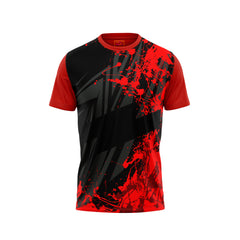 Red Round Neck Half Sleeve Tshirt NextprintrE1110